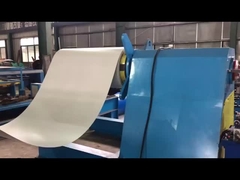 Hidrolik decoiler ile camlı kiremit rulo şekillendirme makinesi