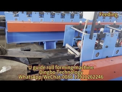 U kılavuzluk rulo şekillendirme makinesi